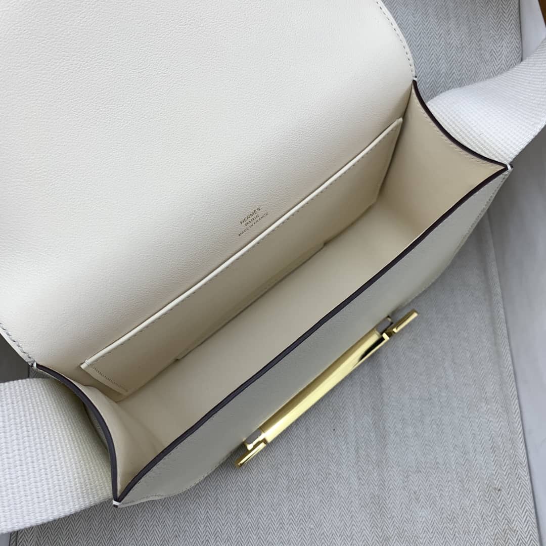 Bolsa Hermès geta chevre