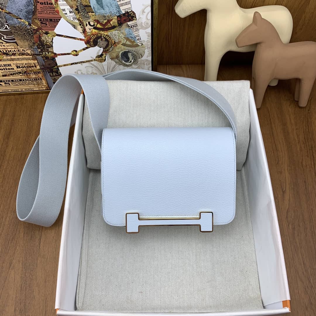 Bolsa Hermès geta chevre