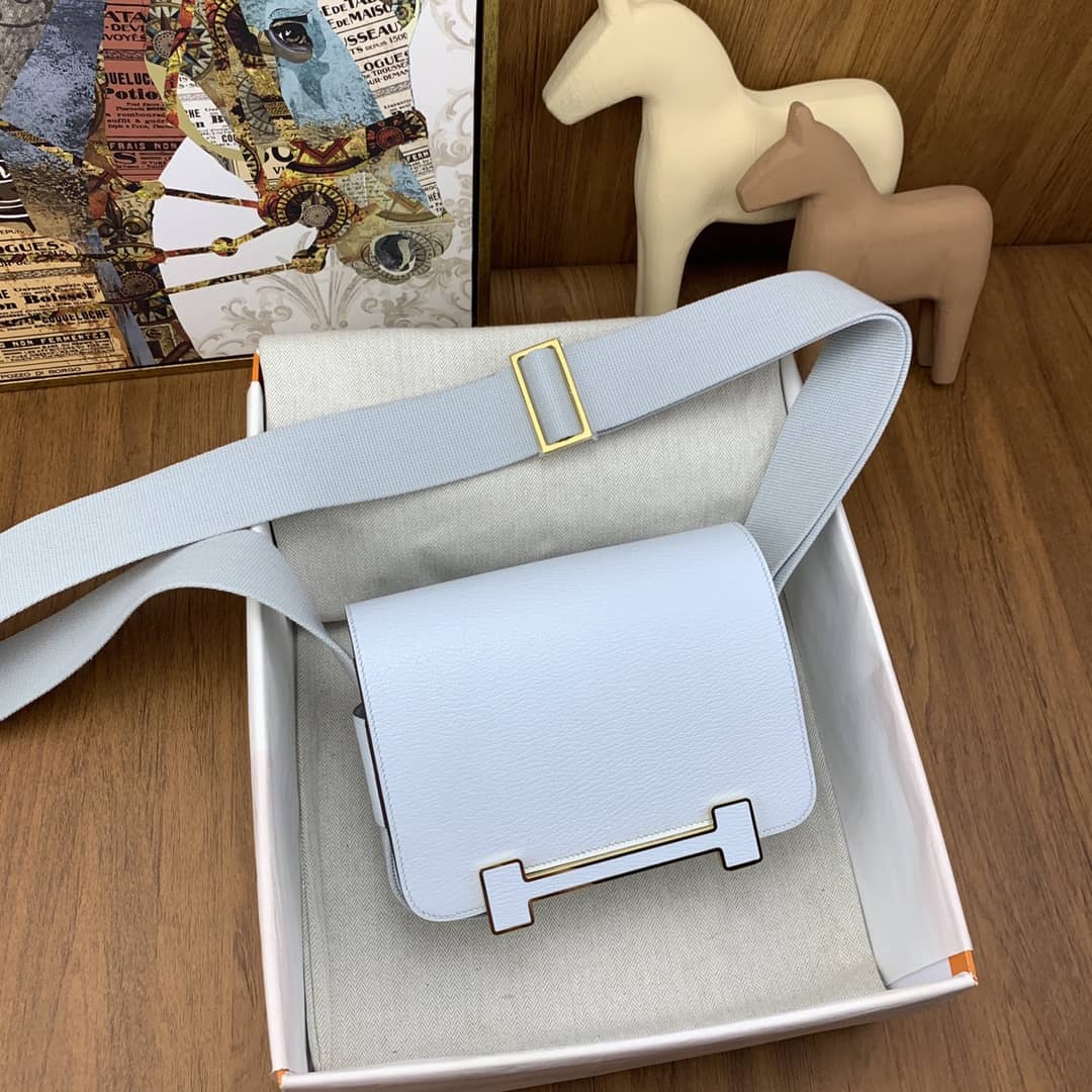 Bolsa Hermès geta chevre