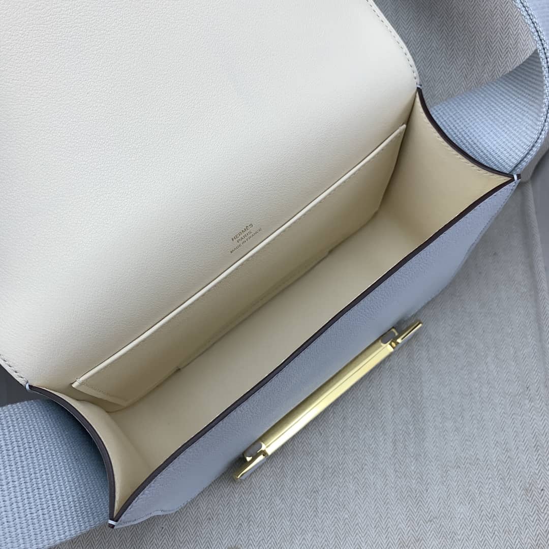 Bolsa Hermès geta chevre