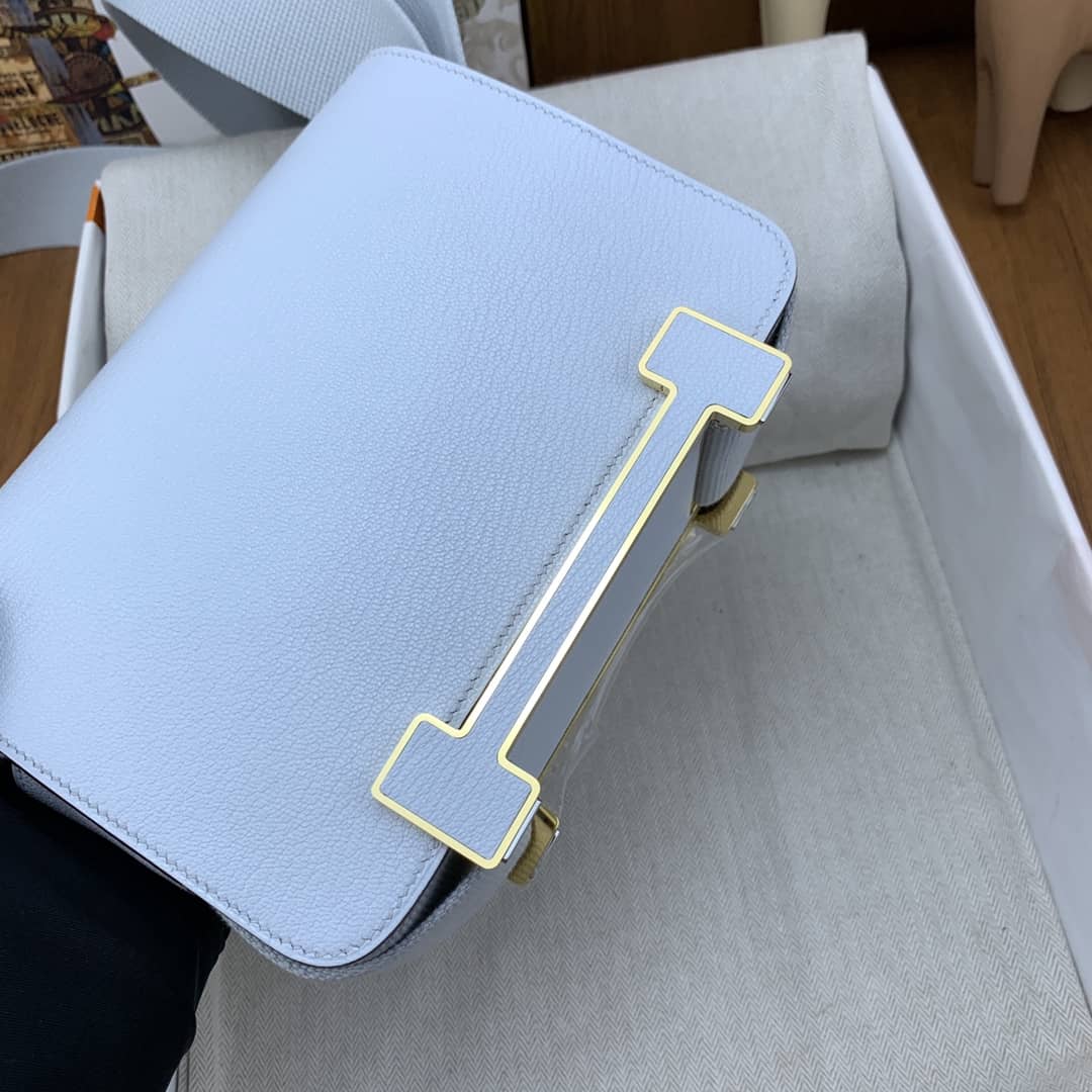Bolsa Hermès geta chevre
