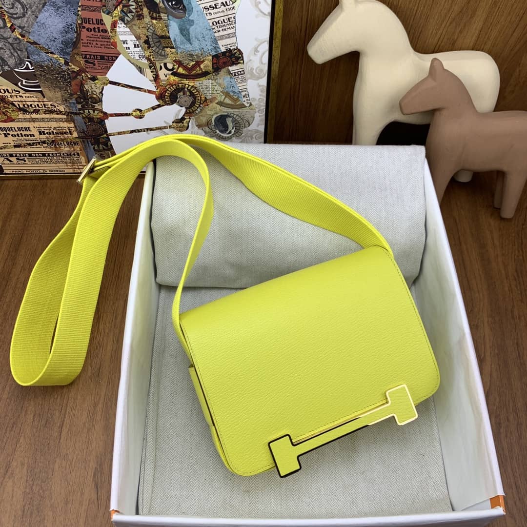 Bolsa Hermès geta chevre