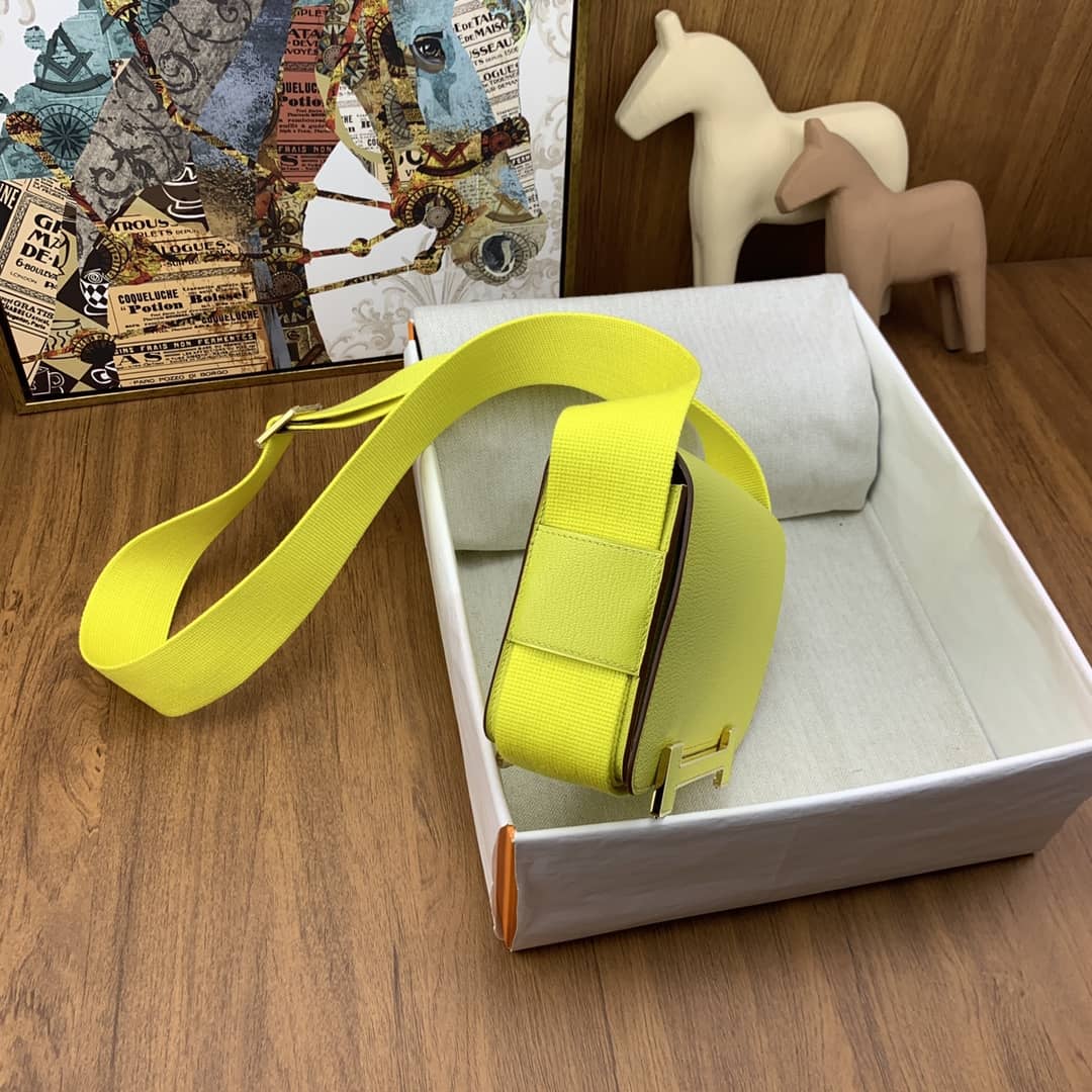 Bolsa Hermès geta chevre