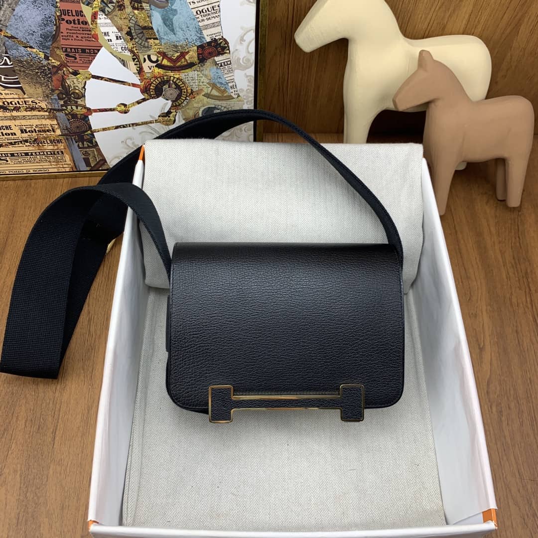 Bolsa Hermès geta chevre