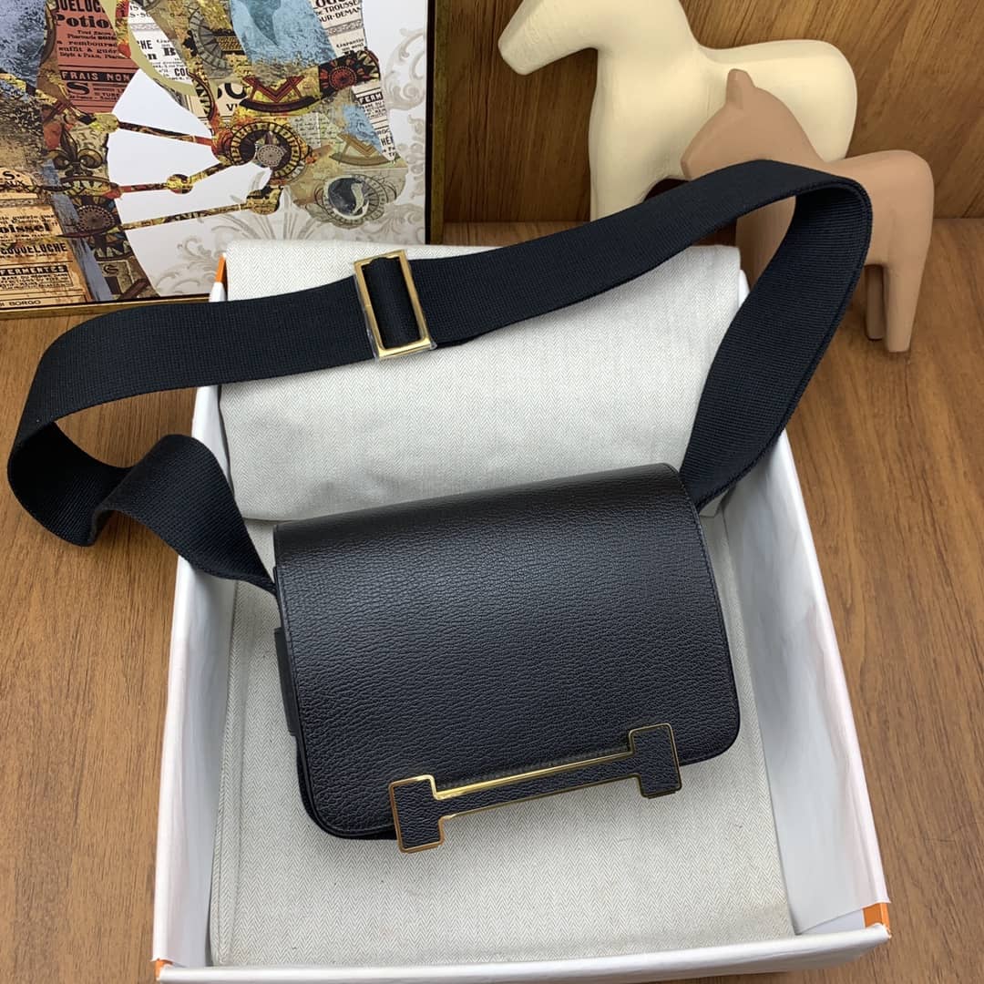 Bolsa Hermès geta chevre