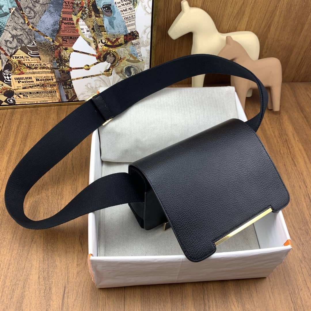 Bolsa Hermès geta chevre