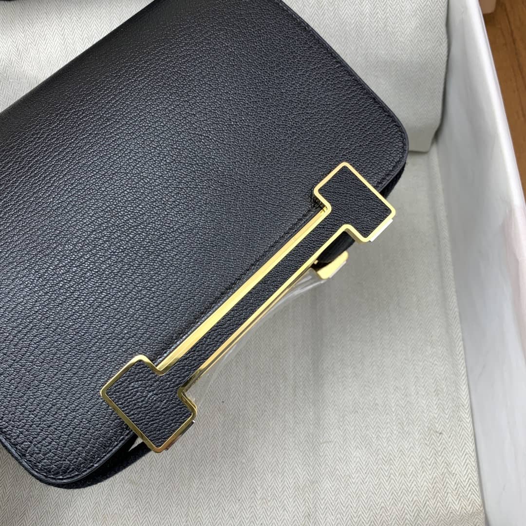 Bolsa Hermès geta chevre