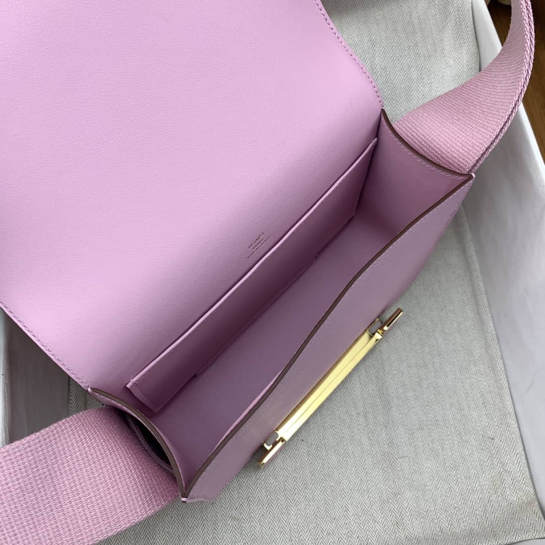 Bolsa Hermès geta chevre