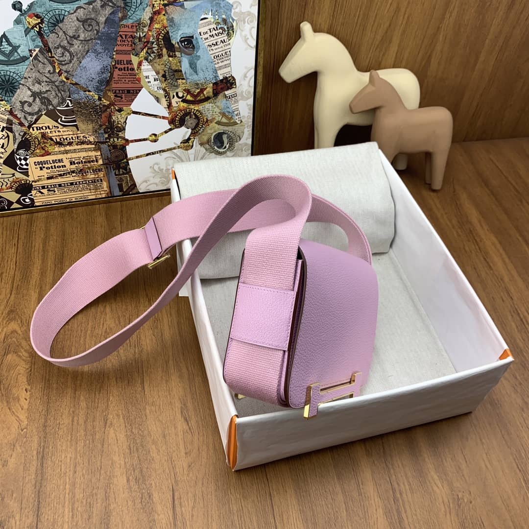 Bolsa Hermès geta chevre