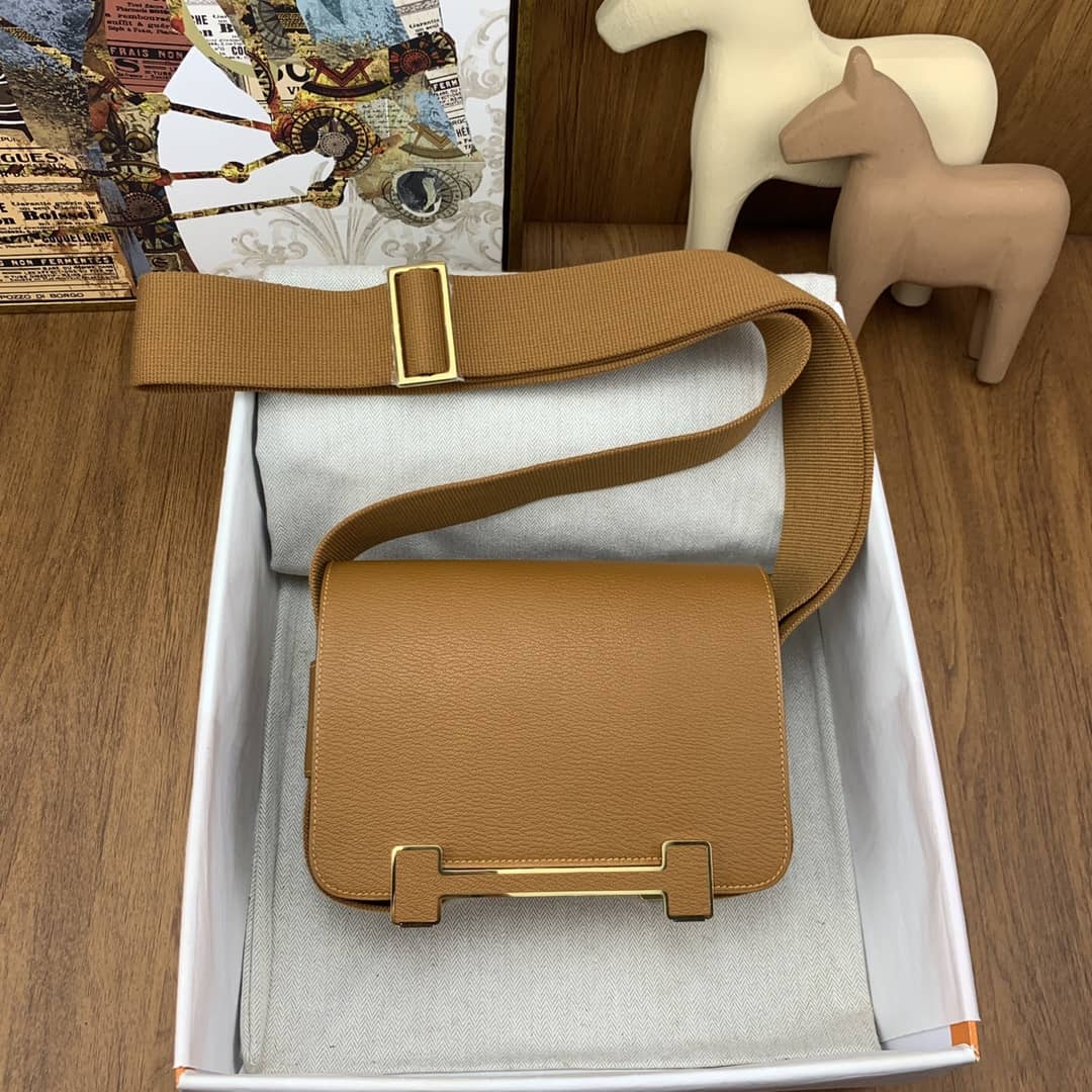 Bolsa Hermès geta chevre