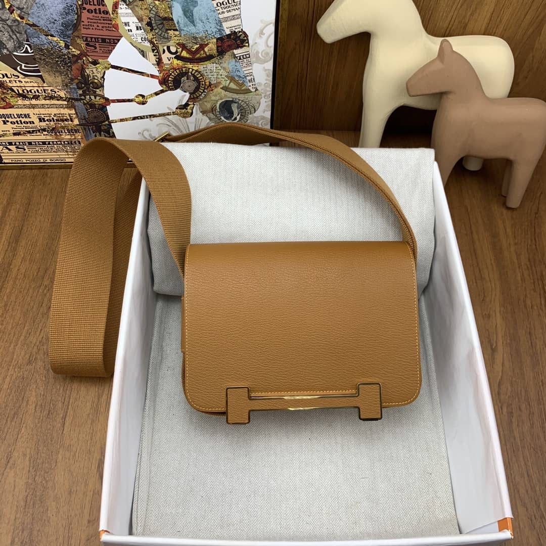 Bolsa Hermès geta chevre