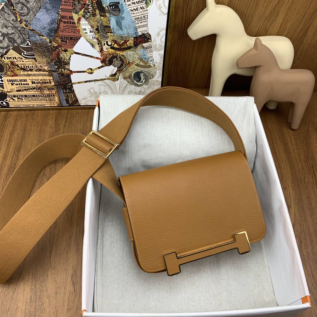 Bolsa Hermès geta chevre
