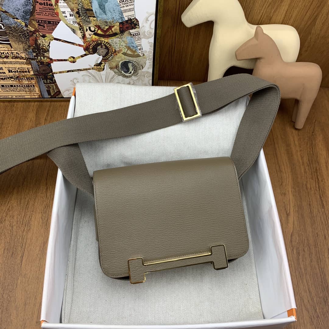 Bolsa Hermès geta chevre