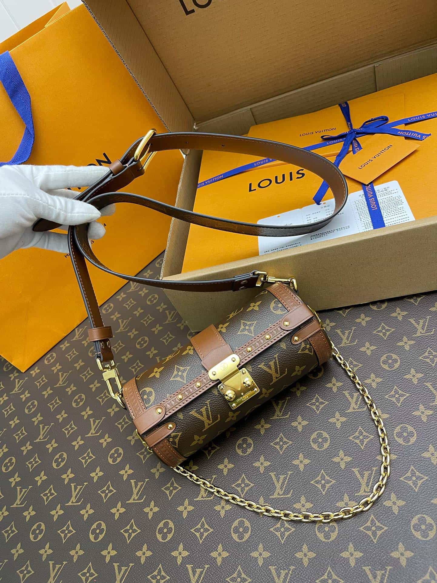 Bolsa Louis Vuitton Papillon Trunk