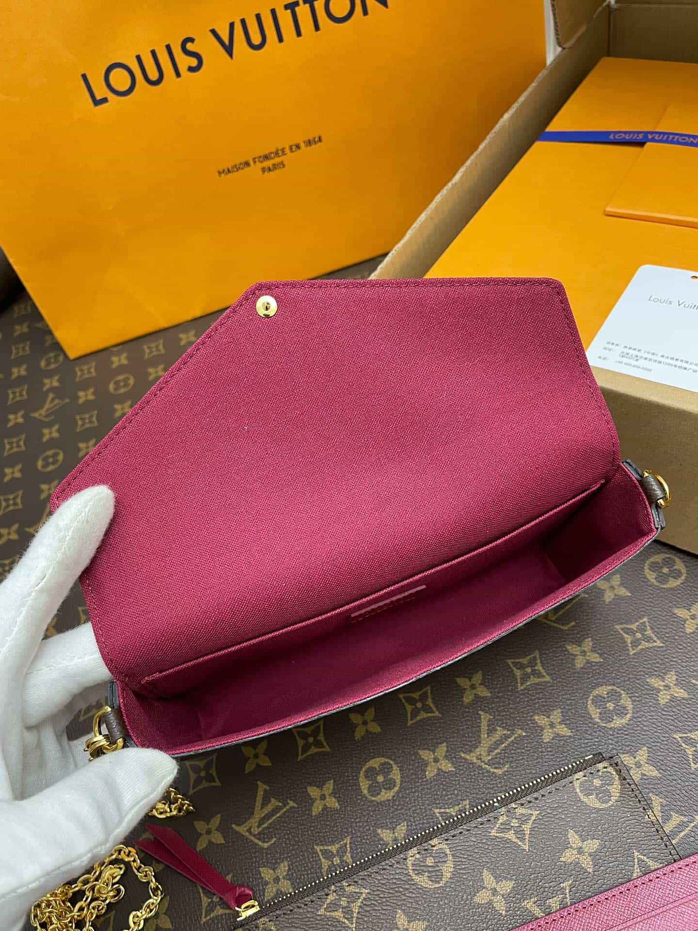 Bolsa Louis Vuitton Félicie Pochette