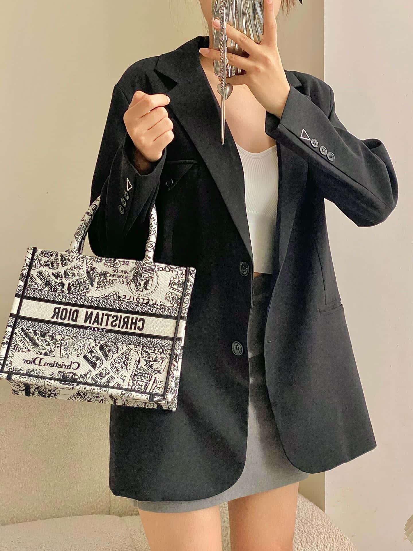 DIOR Small BOOK TOTE