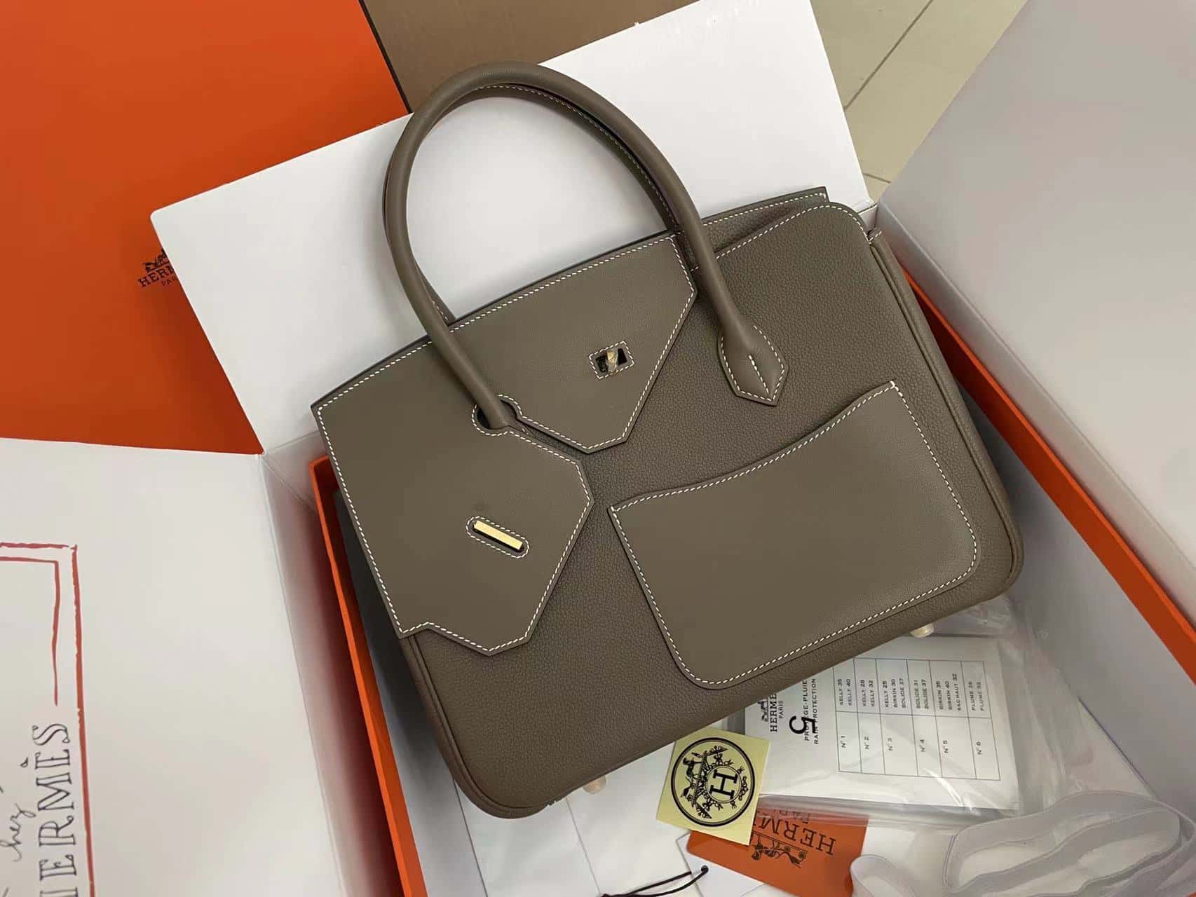 Bolsa Hermès brikin desordre d e sordre