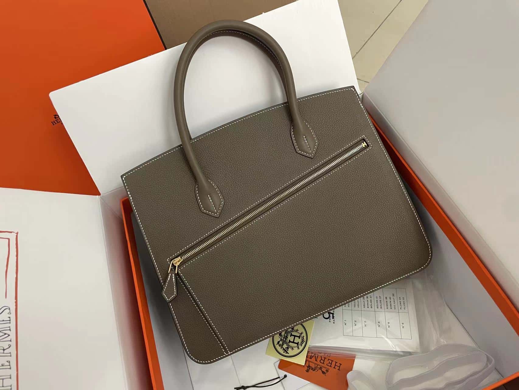 Bolsa Hermès brikin desordre d e sordre 30cm