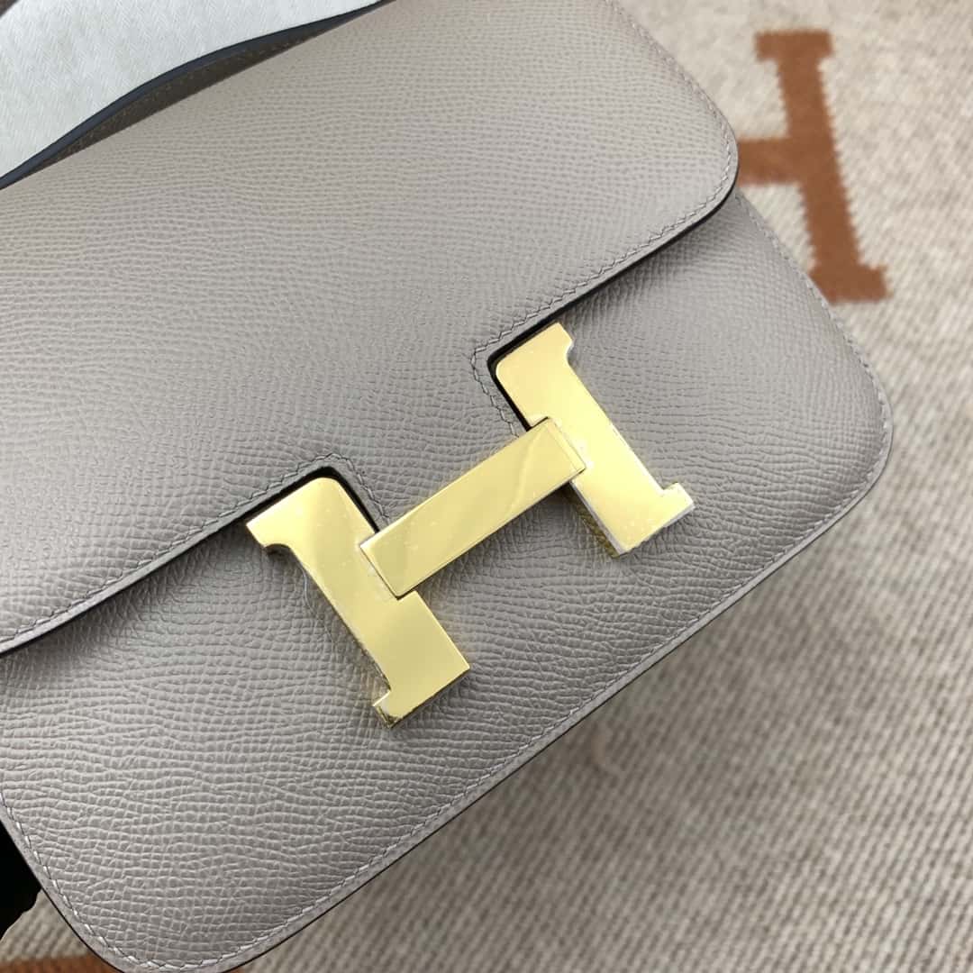 Bolsa Hermès constance 19cm Epsom M8