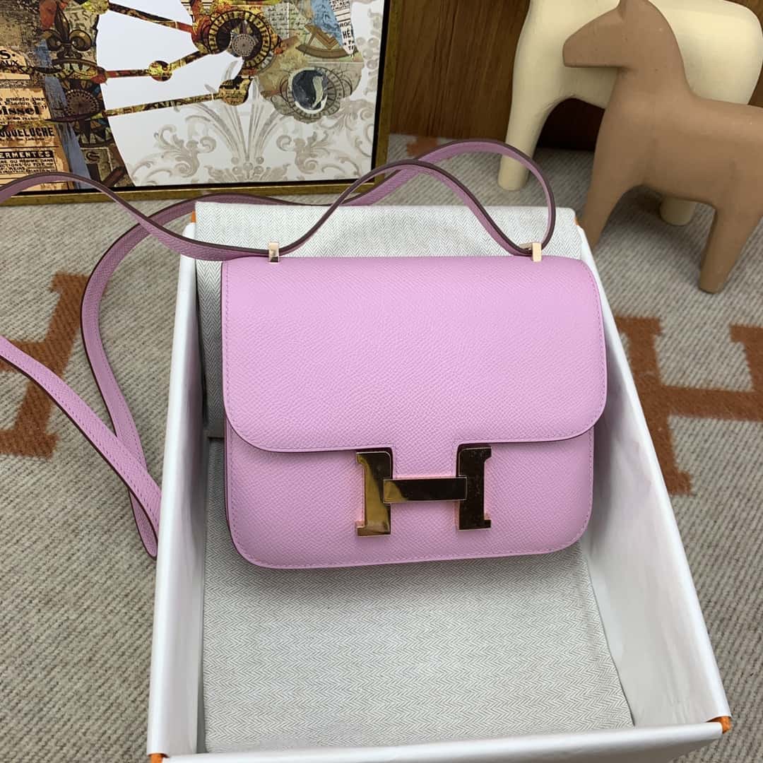 Bolsa Hermès Constance 19cm Epsom 8F