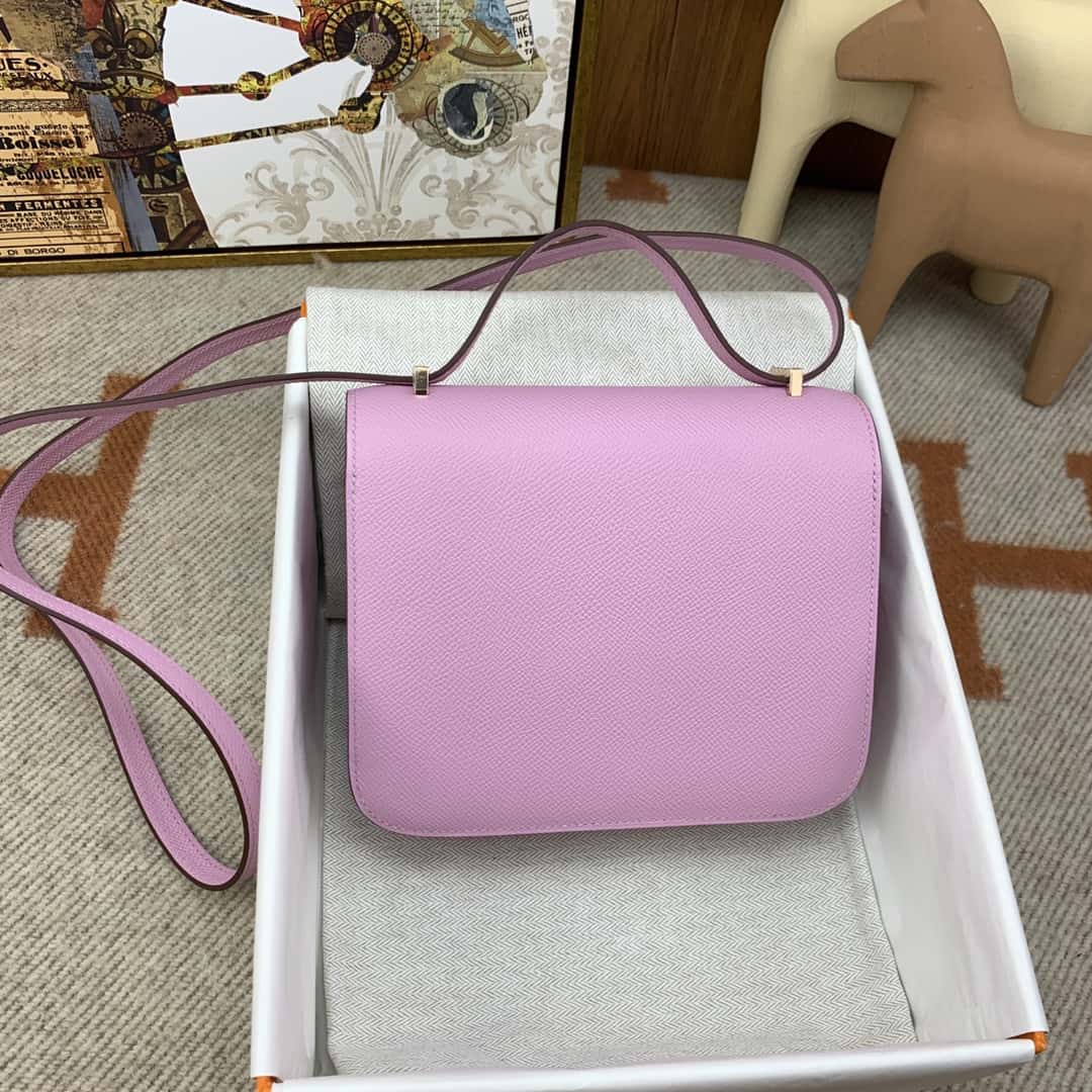 Bolsa Hermès Constance 19cm Epsom 8F