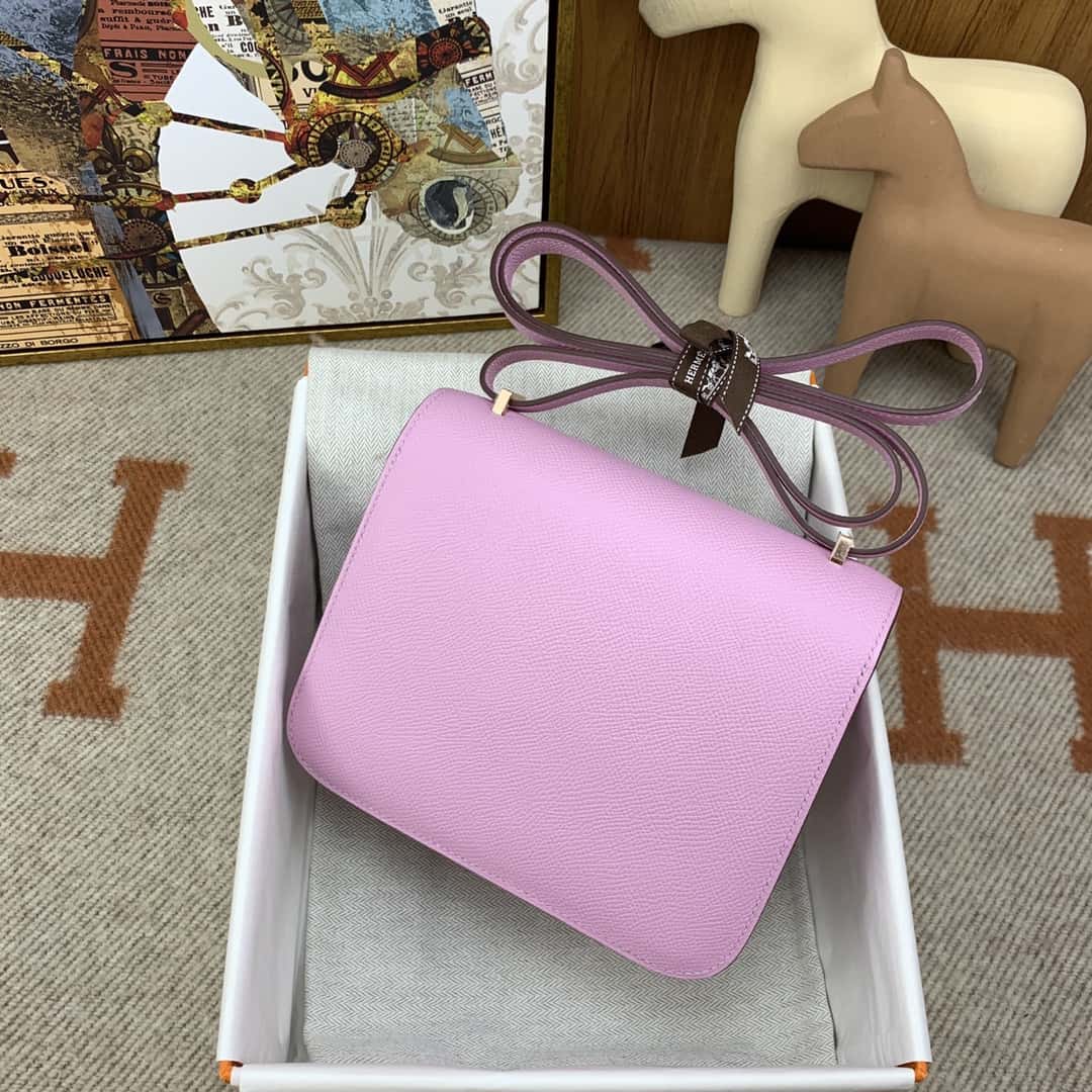 Bolsa Hermès Constance19cm Epsom