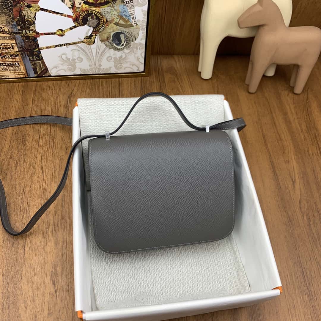 Bolsa Hermès Constance 19cm Epsom 8F
