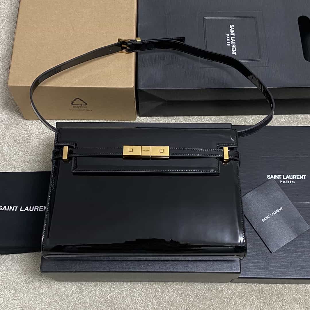 Bolsa Saint Laurent 𝙈𝙖𝙣𝙝𝙖𝙩𝙩𝙖𝙢