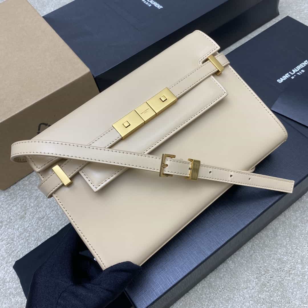 Bolsa Saint Laurent 𝙈𝙖𝙣𝙝𝙖𝙩𝙩𝙖𝙣 𝟮𝟰𝙘𝙢