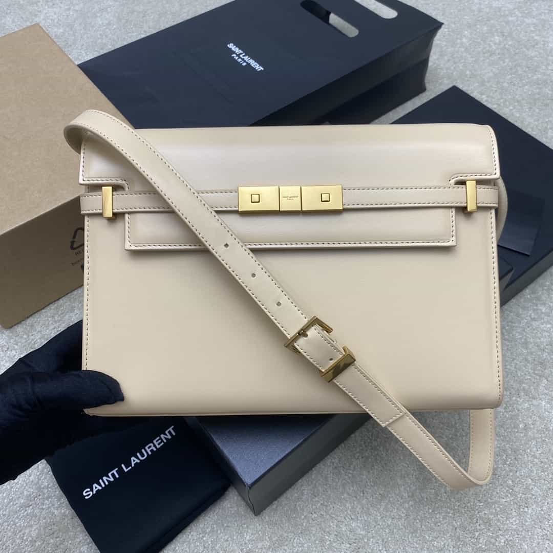 Bolsa Saint Laurent 𝙈𝙖𝙣𝙝𝙖𝙩𝙩𝙖𝙢