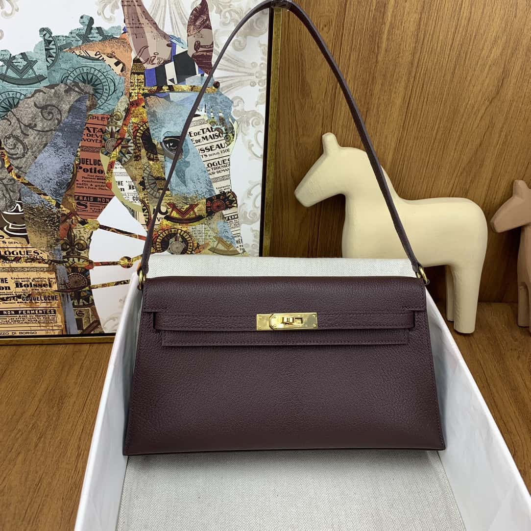 Bolsa Hermès kelly Elan 27cm