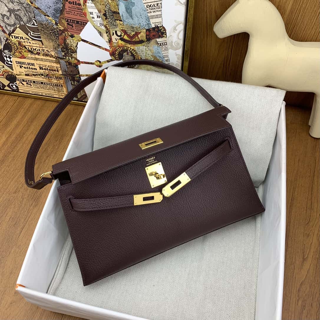 Bolsa Hermès kelly Elan 27cm