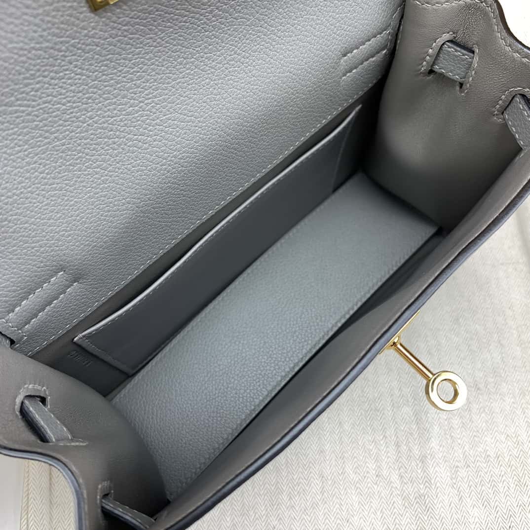 Bolsa Hermès kelly danse 22cm evercolor