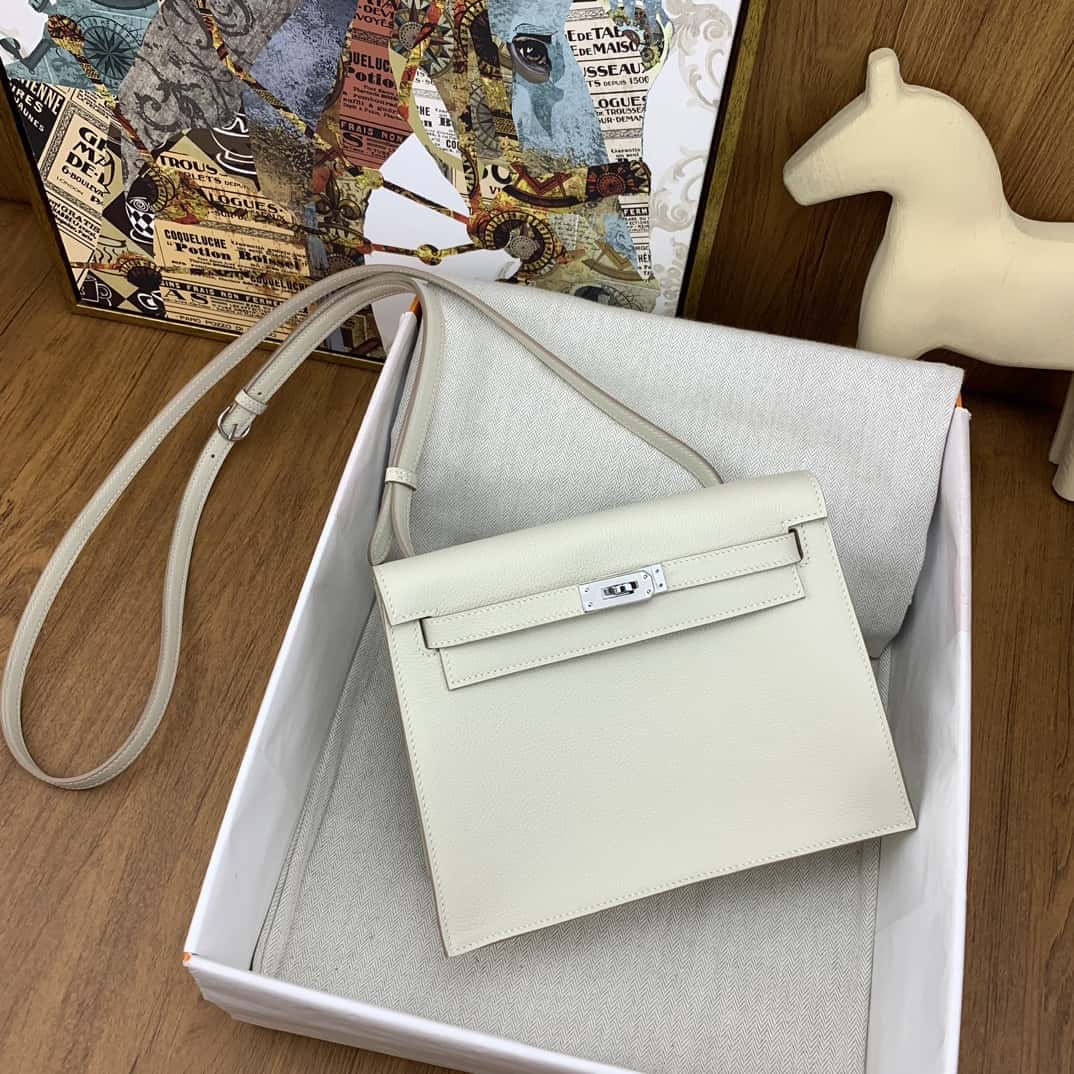 Bolsa Hermès kelly danse 22cm evercolor