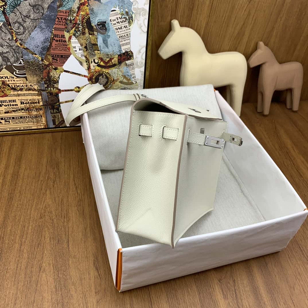 Bolsa Hermès kelly danse 22cm evercolor