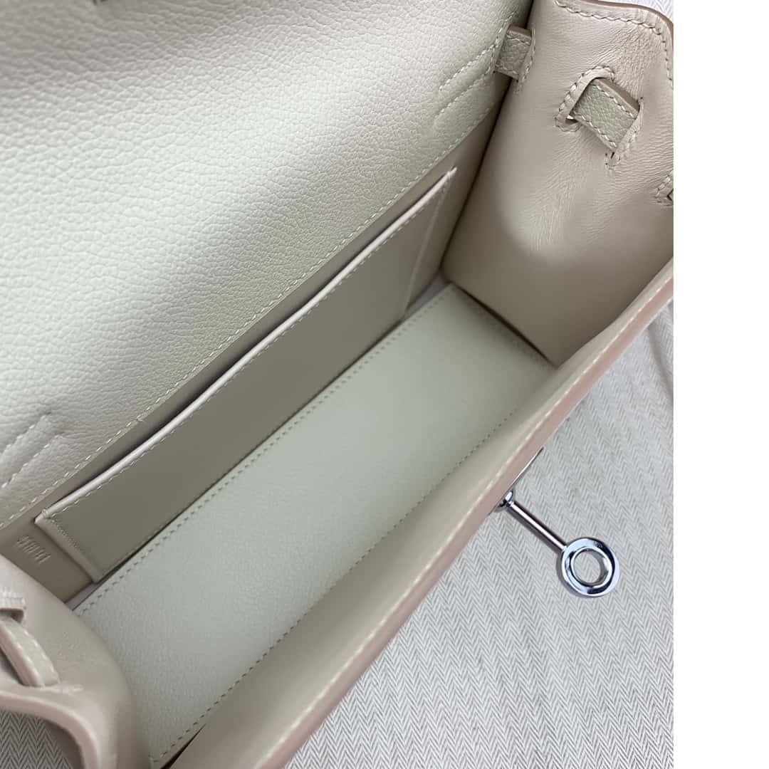 Bolsa Hermès kelly danse 22cm evercolor