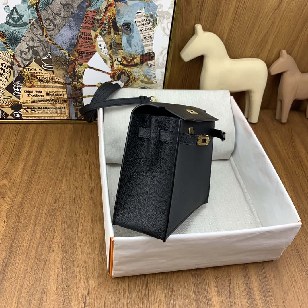 Bolsa Hermès kelly danse 22cm evercolor