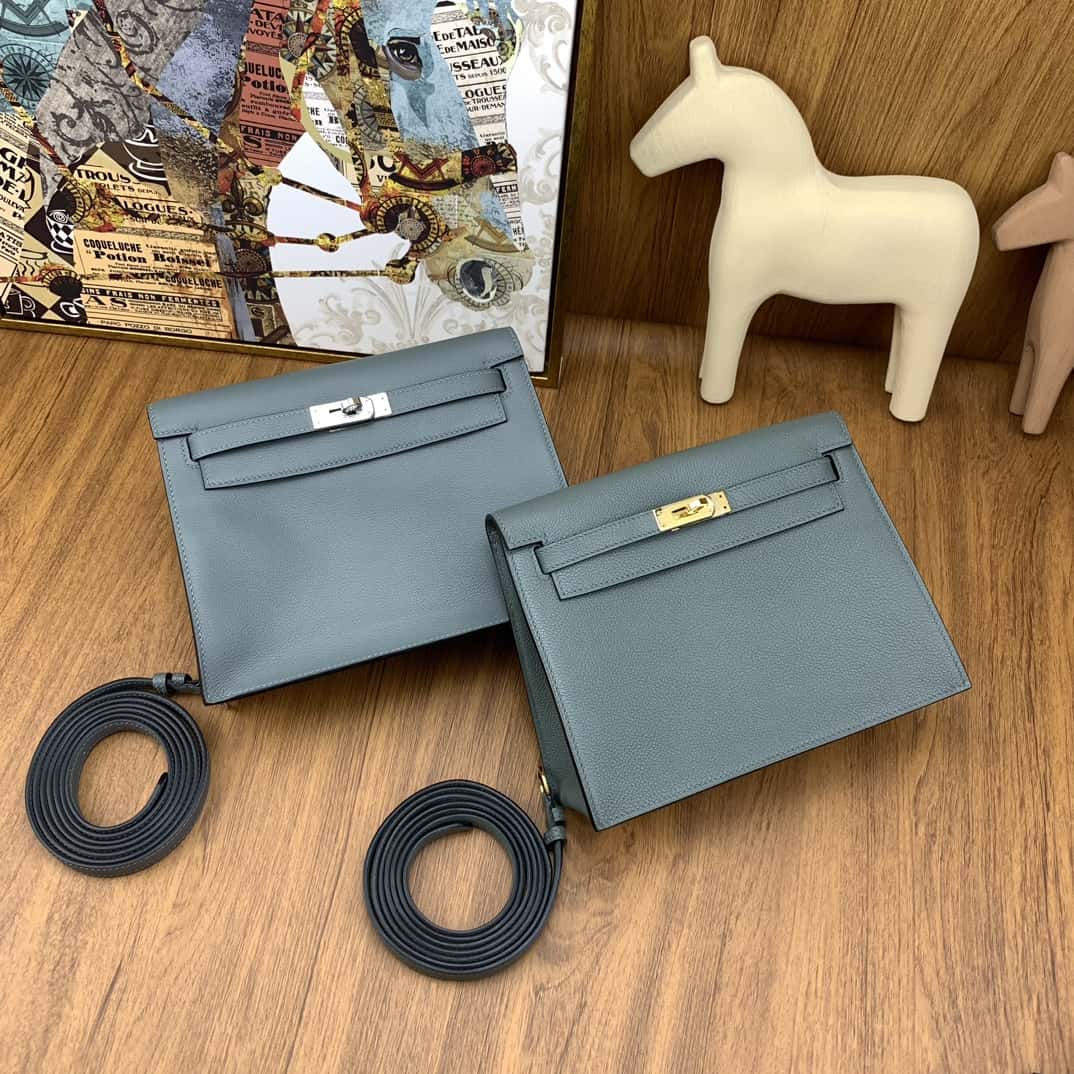 Bolsa Hermès kelly danse 22cm evercolor
