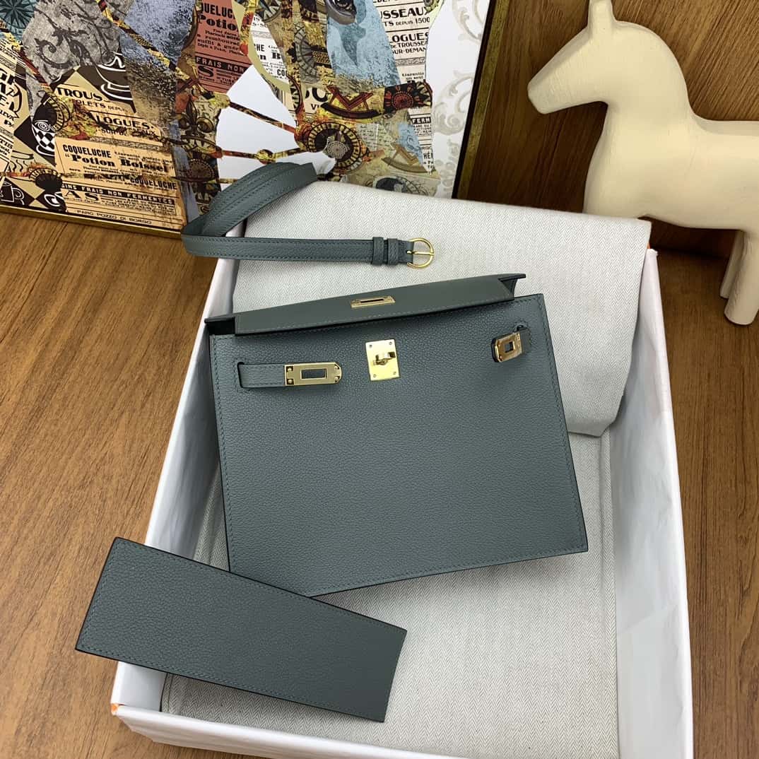 Bolsa Hermès kelly danse 22cm evercolor