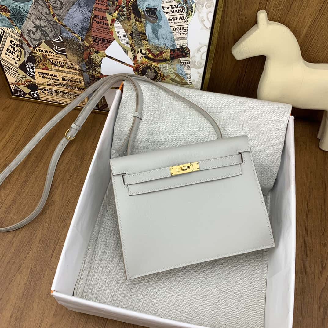 Bolsa Hermès kelly danse 22cm evercolor