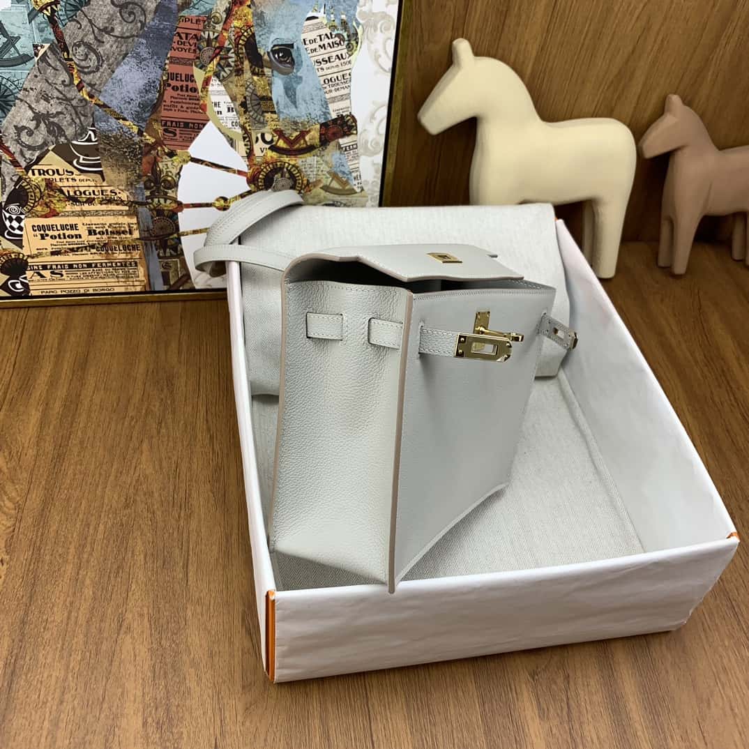 Bolsa Hermès kelly danse 22cm evercolor