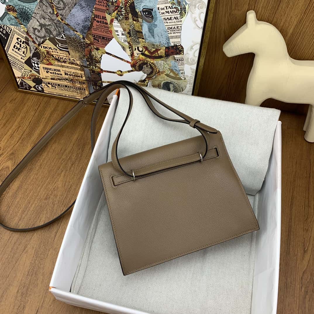 Bolsa Hermès kelly danse 22cm evercolor