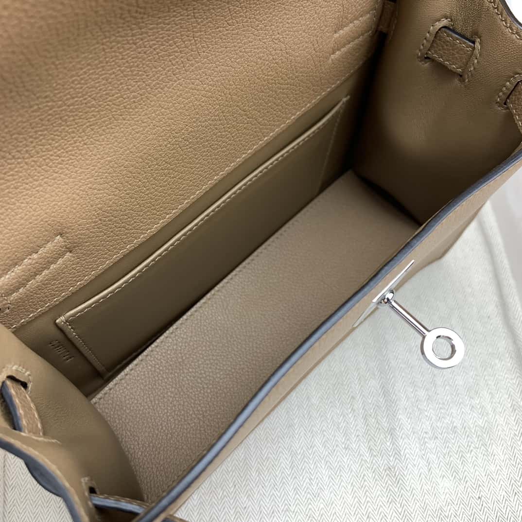 Bolsa Hermès kelly danse 22cm evercolor