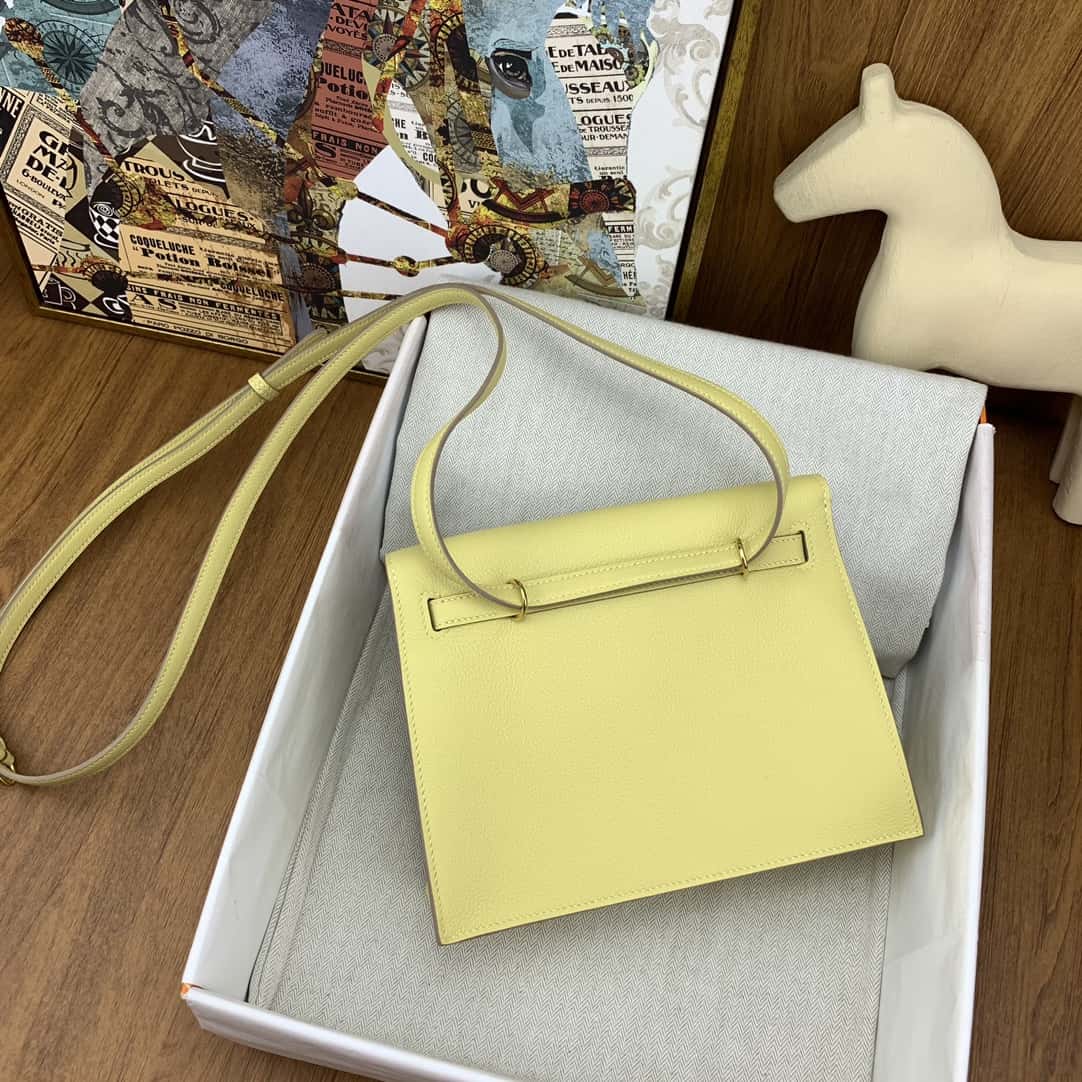 Bolsa Hermès kelly danse 22cm evercolor