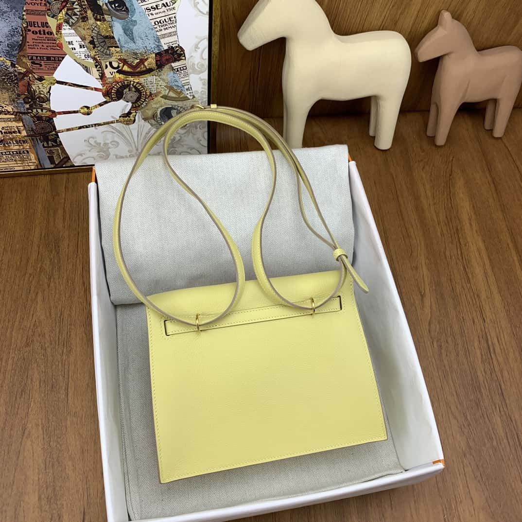Bolsa Hermès kelly danse 22cm evercolor