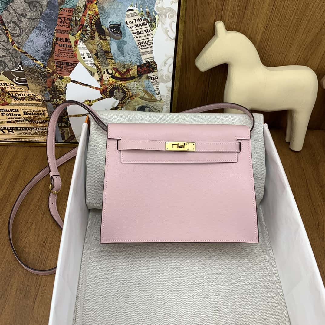 Bolsa Hermès kelly danse 22cm evercolor