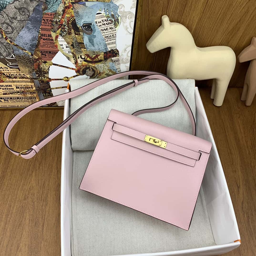 Bolsa Hermès kelly danse 22cm evercolor