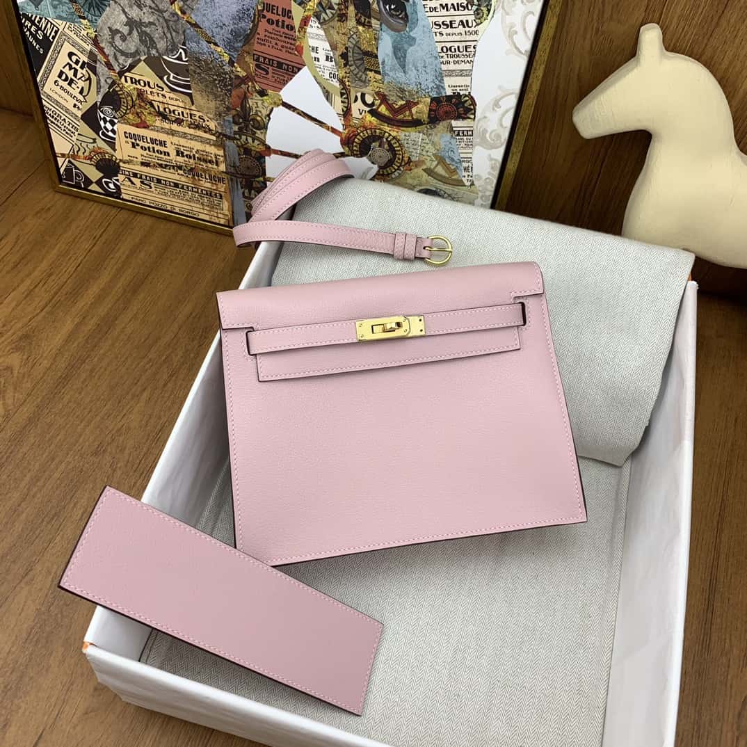 Bolsa Hermès kelly danse 22cm evercolor