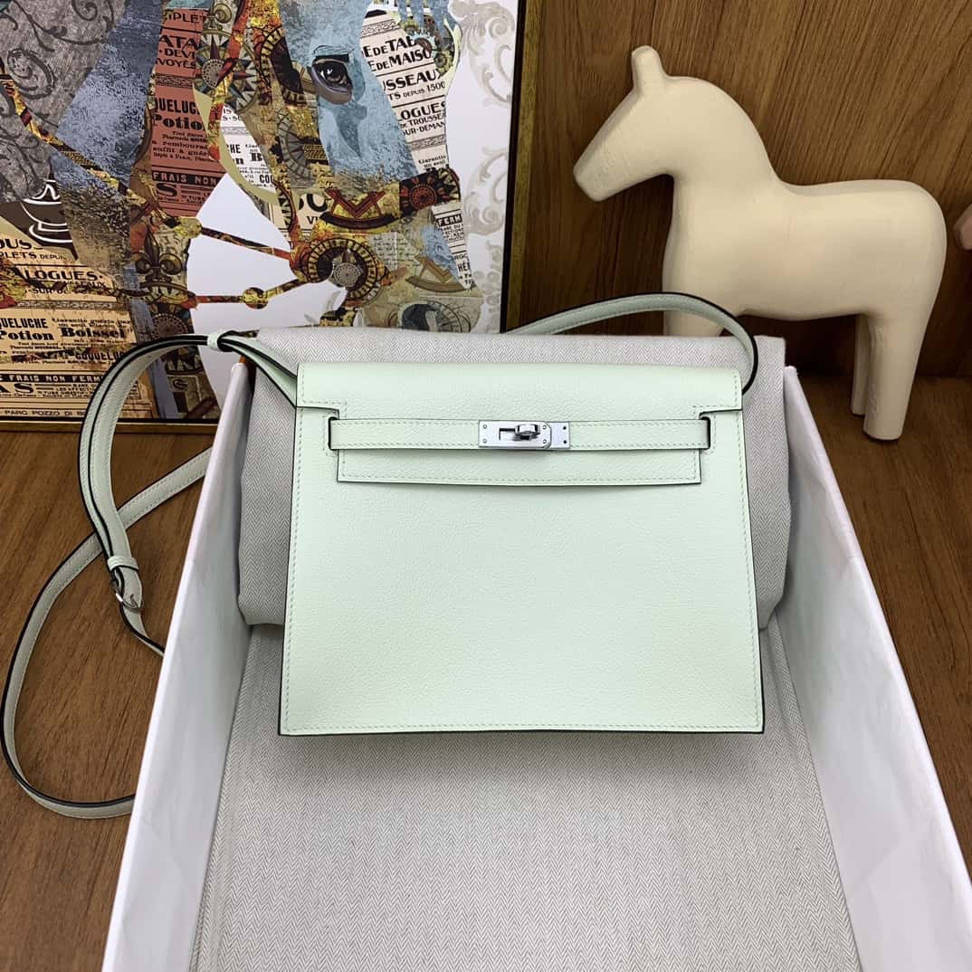 Bolsa Hermès kelly danse 22cm evercolor OS