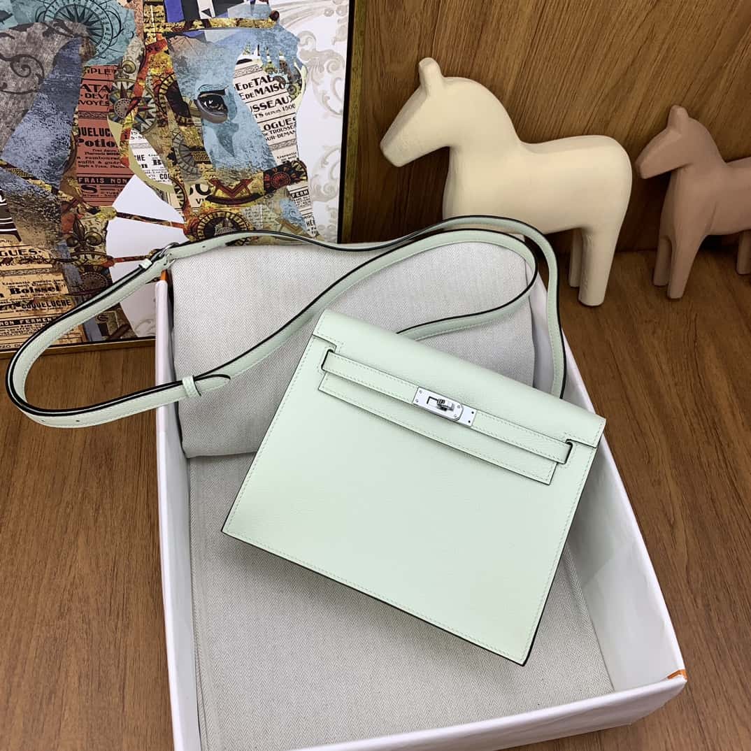Bolsa Hermès kelly danse 22cm evercolor OS